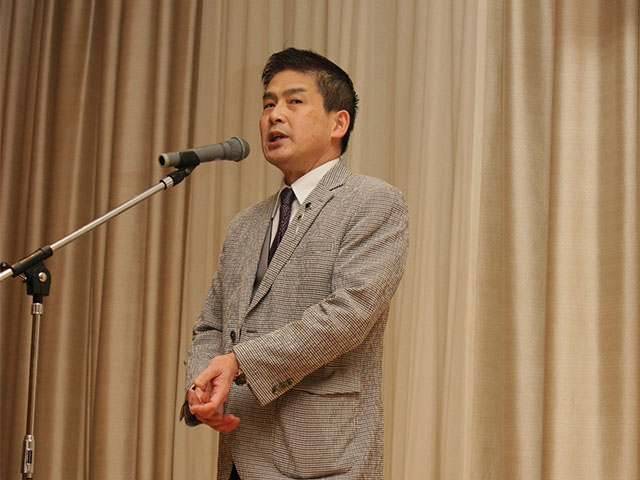 閉会の辞津田理事長